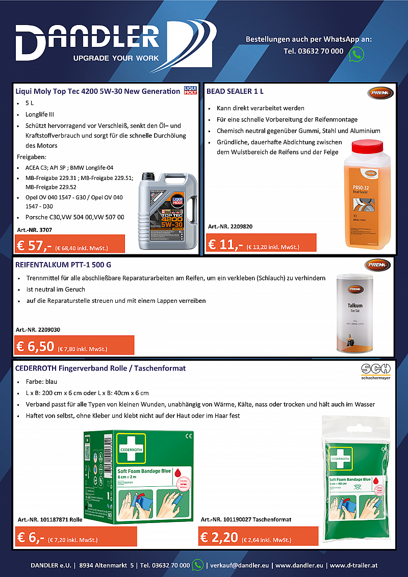 Monatsaktion Juli 6